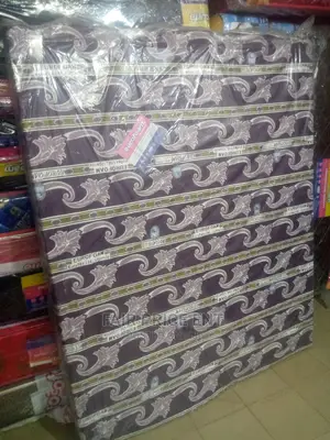 Eurofoam Mattress 5x6x6inche Open Cover.( Blue)