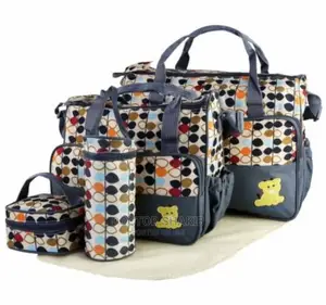 5pcs Diaper Bag Tote Set