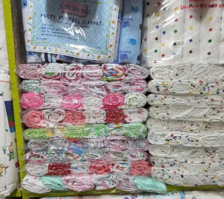6 Soft Cotton Baby Bedsheets