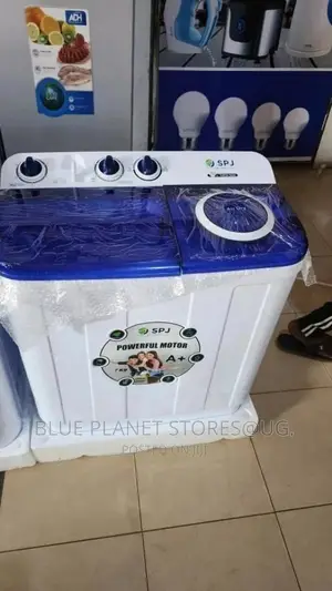 SPJ 7kgs Semi Auto Twin Tub Washing Machines \\ Wash and Dry