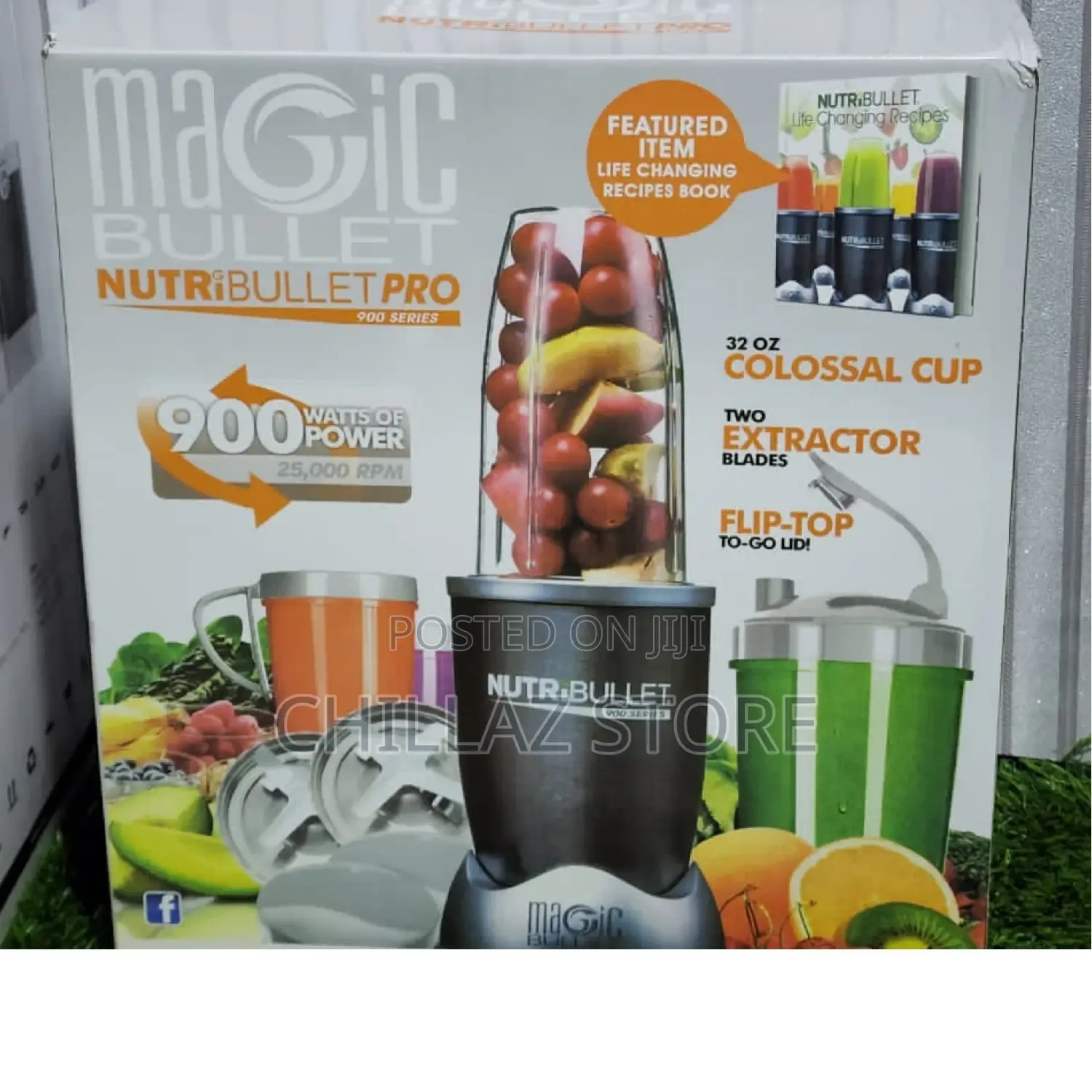 Nutri Bullet Portable Personal Blender.