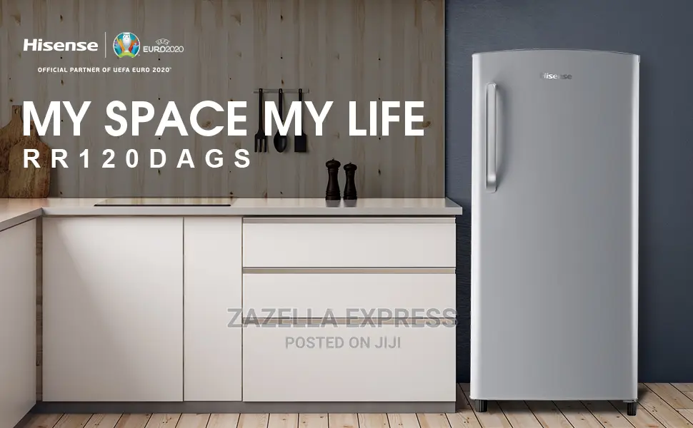 Hisense 195l/ Liters Single Door Refrigerator, Silver – Rr19