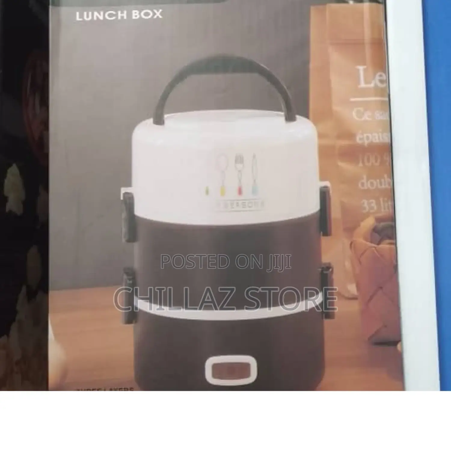 3layers Portable Electric Lunch Box.