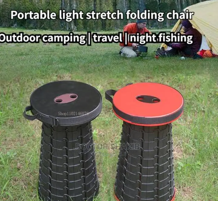 Foldable Retractable Stool