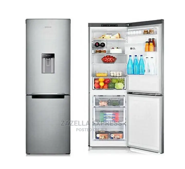 Hisense 341l Double-Door Fridge Silver (Defrost)