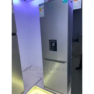 Hisense 341l Double-Door Fridge Silver (Defrost)