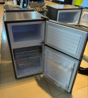 Hisense 120l Rd-10dr Double-Door Fridge (Defrost) – Silver