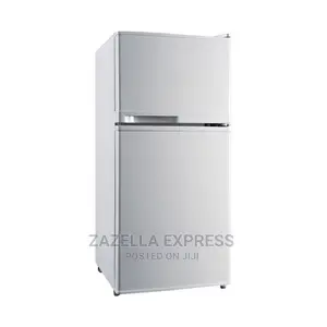 Hisense 120l Rd-10dr Double-Door Fridge (Defrost) – Silver