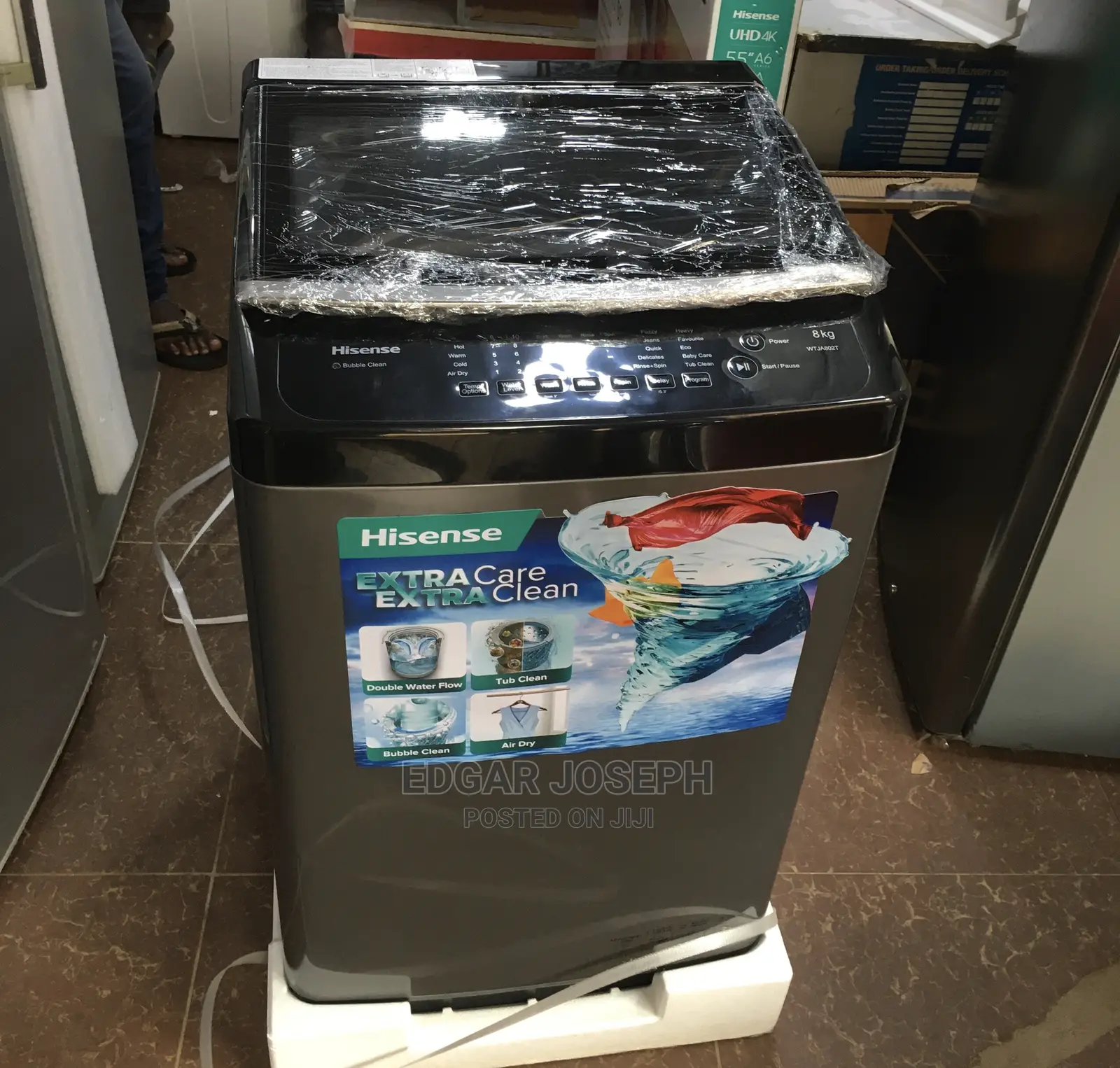 Top Loader Washing Machine 8kg Hisense