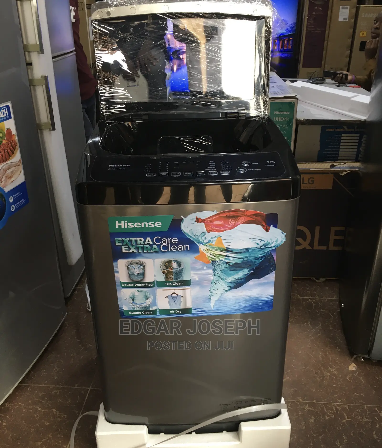 8kg Top Loader Hisense Washing Machine