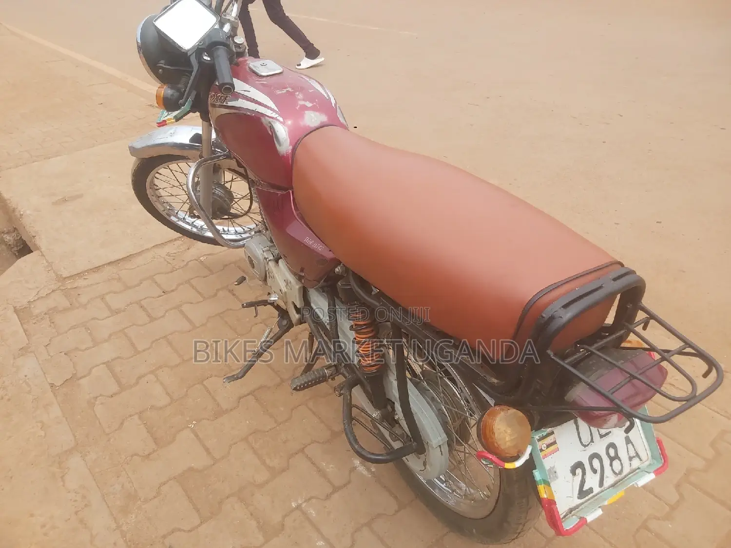 Bajaj Boxer 100 2017 Red