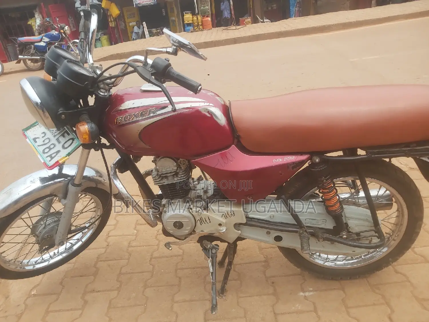 Bajaj Boxer 100 2017 Red