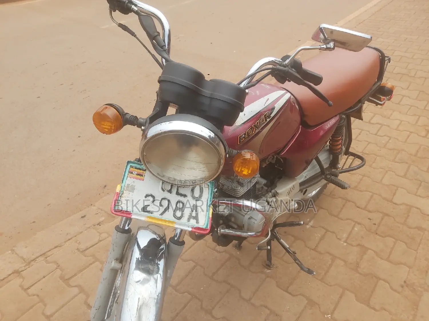 Bajaj Boxer 100 2017 Red