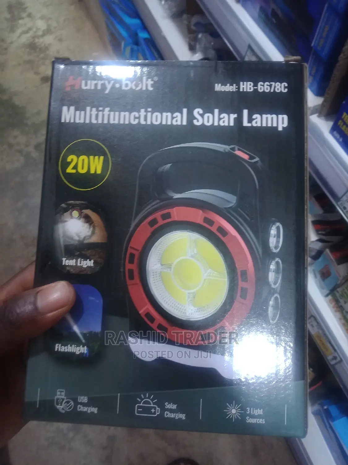 Mult Functional Solar Lamp