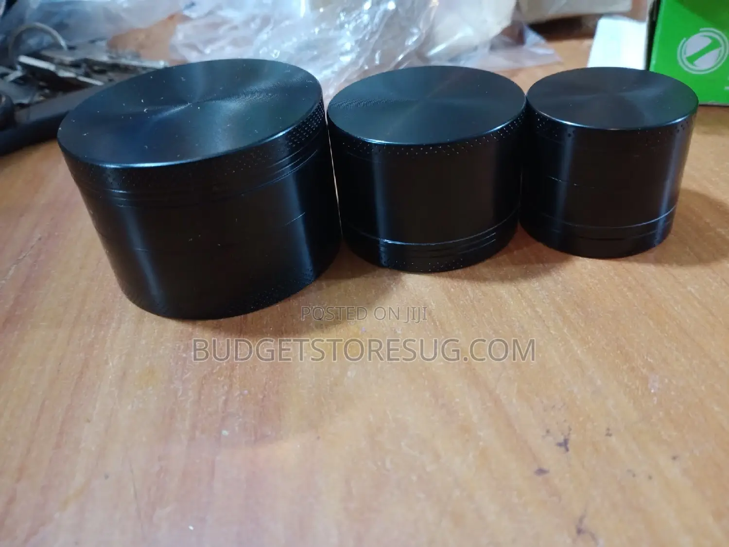 Metallic Grinders Big and Small