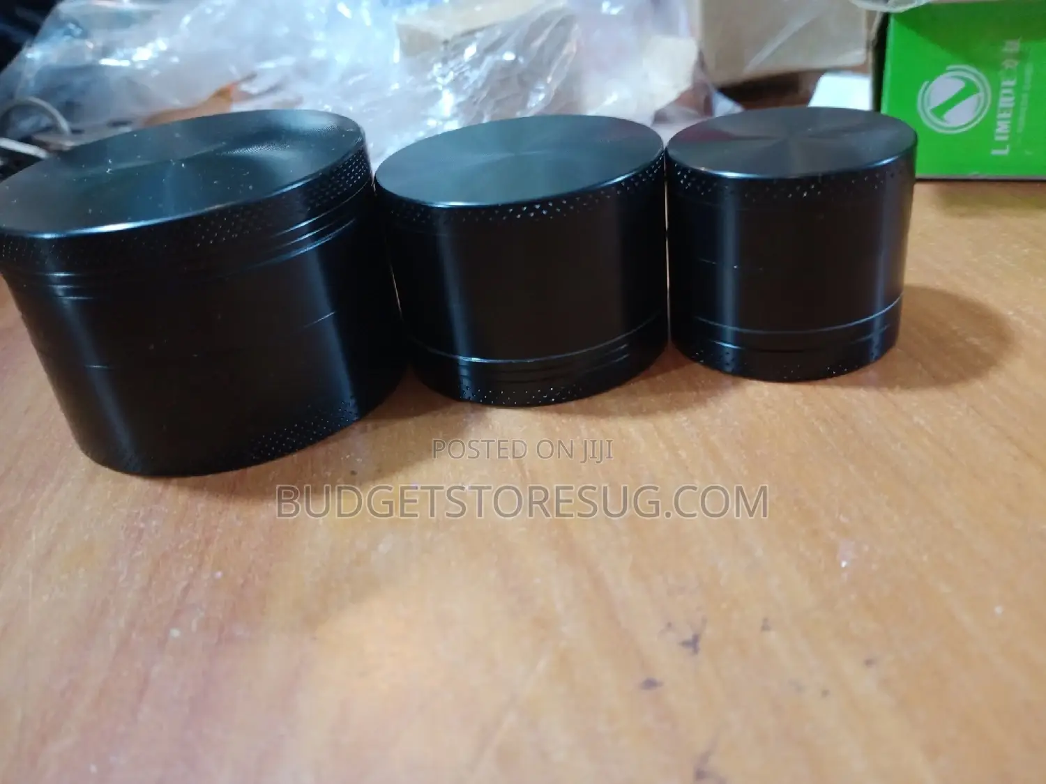 Metallic Grinders Big and Small