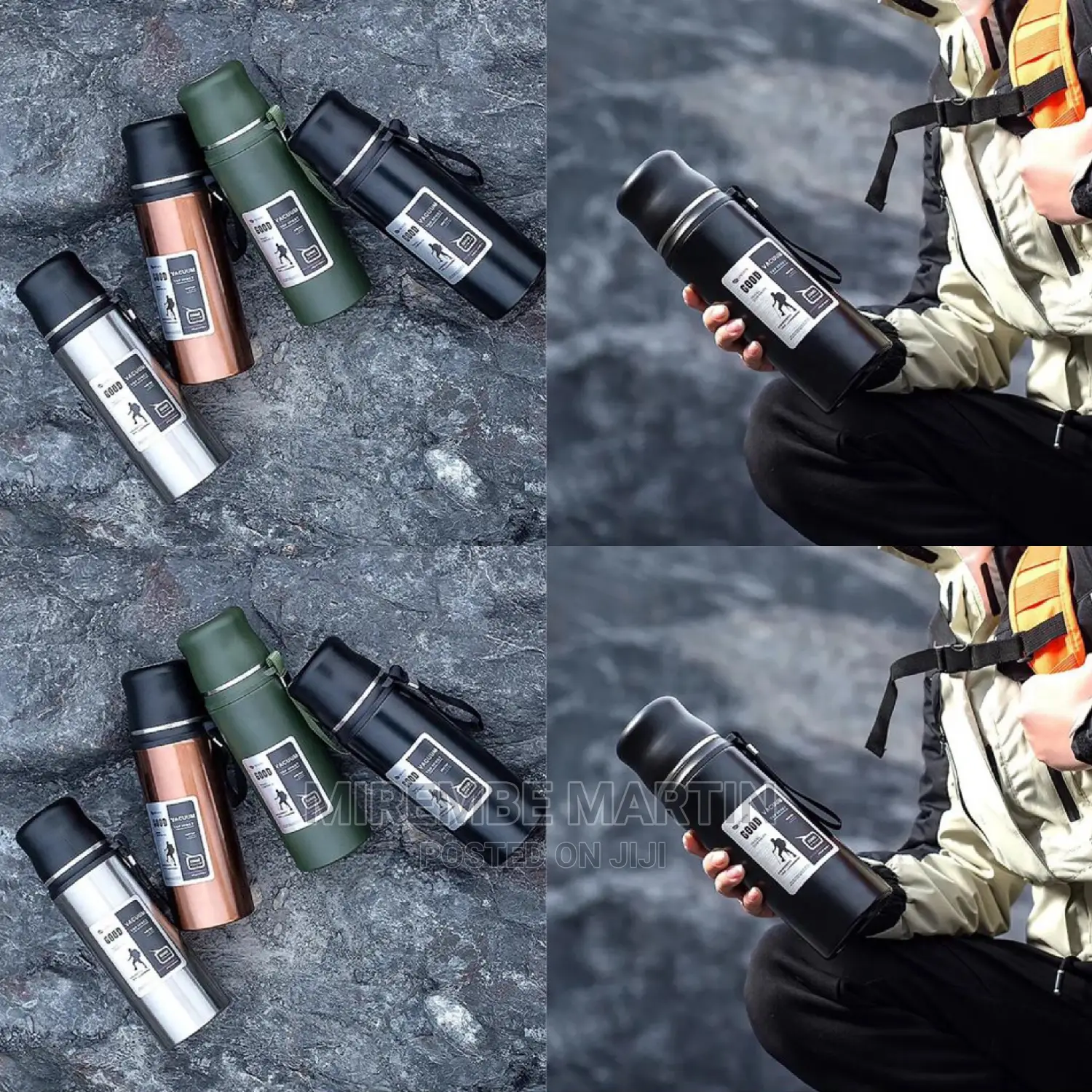 Stainless Steel Vacuum Flask Set