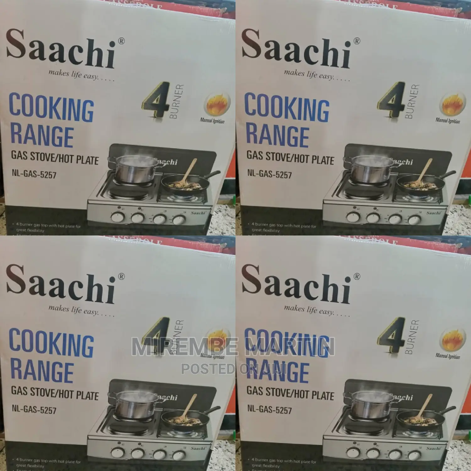 Saachi Electric Cooking Range