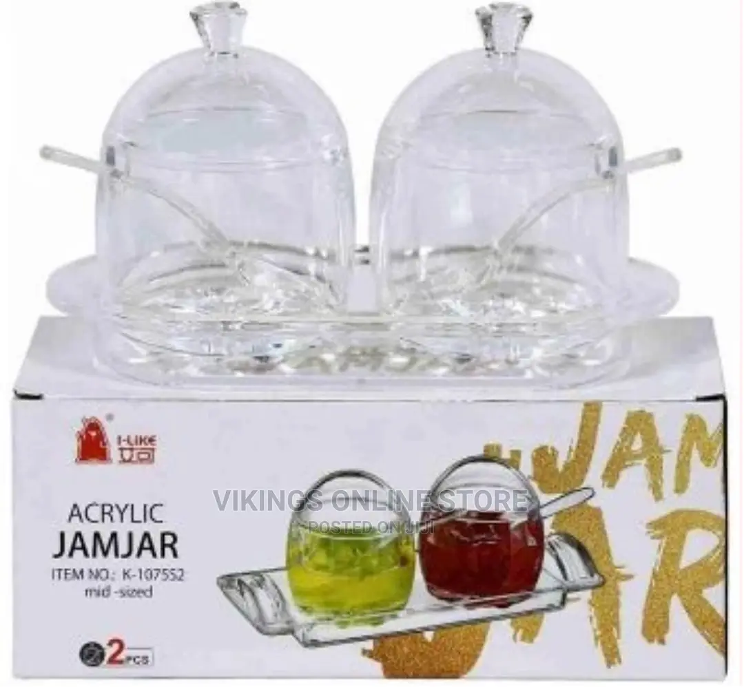 Acrylic Spice Jar Kitchen Storage Bottle Salt Jar Sugar Bowl