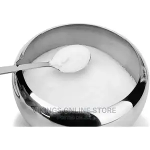 Steel Sugar Bowl With Spoon and Glass Lid Container Jar Pot