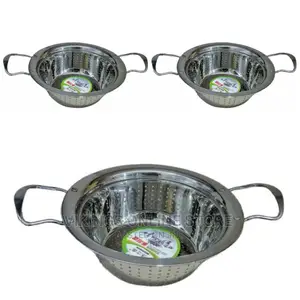 28 Cm Stainless Steel Rice, Vegetable Strainer Colander,