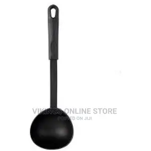 Nylon Cooking Utensils, 6 PCS – Black