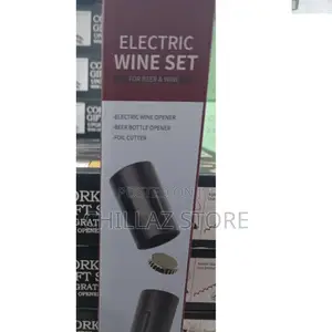 Electric Wine Opener Set.