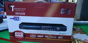 Golden Tech DVD Player With HDMI Port GT-611,100-240V- 50/60