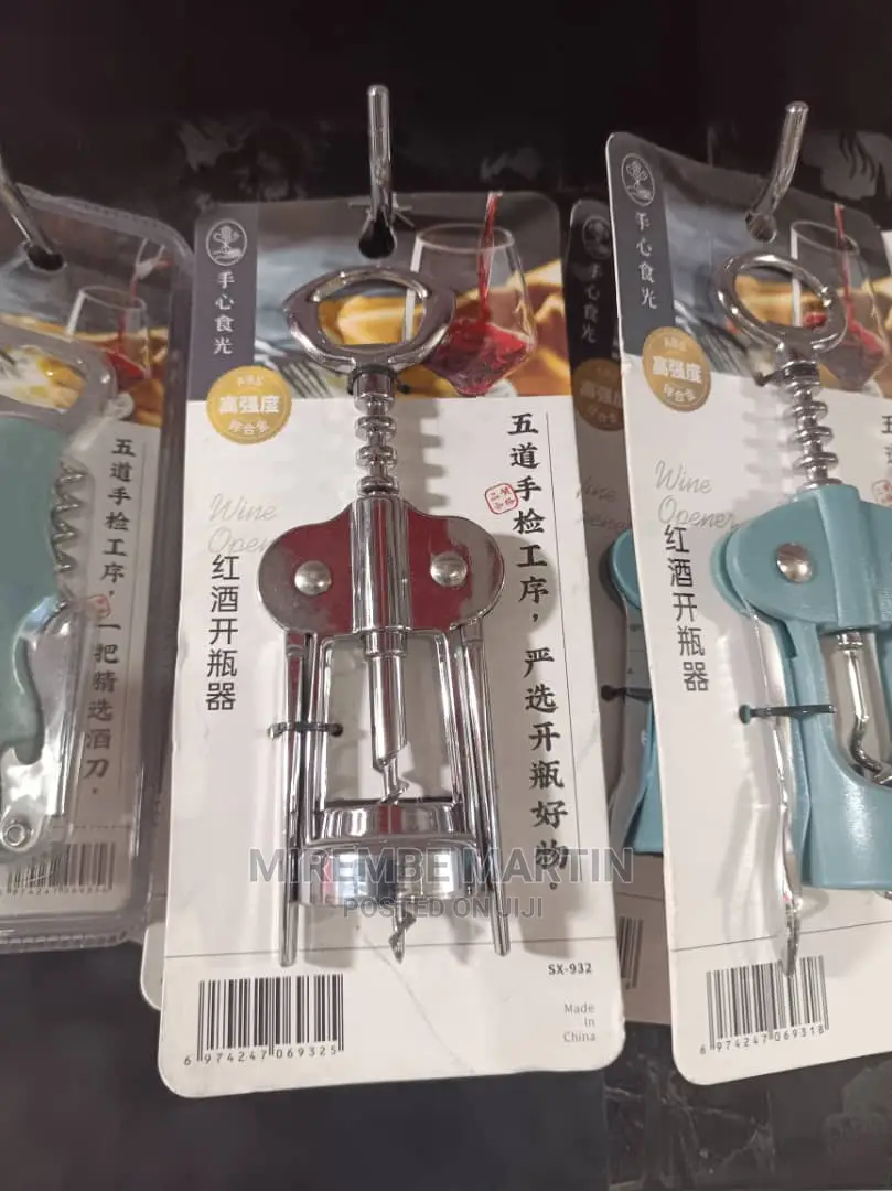 Stainless Steel Wine Bottle Opener