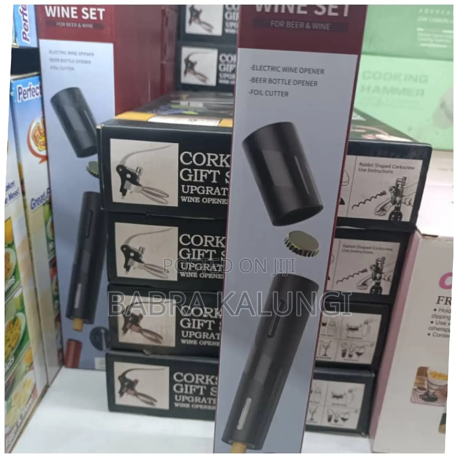 Electric Wine Bottle Set