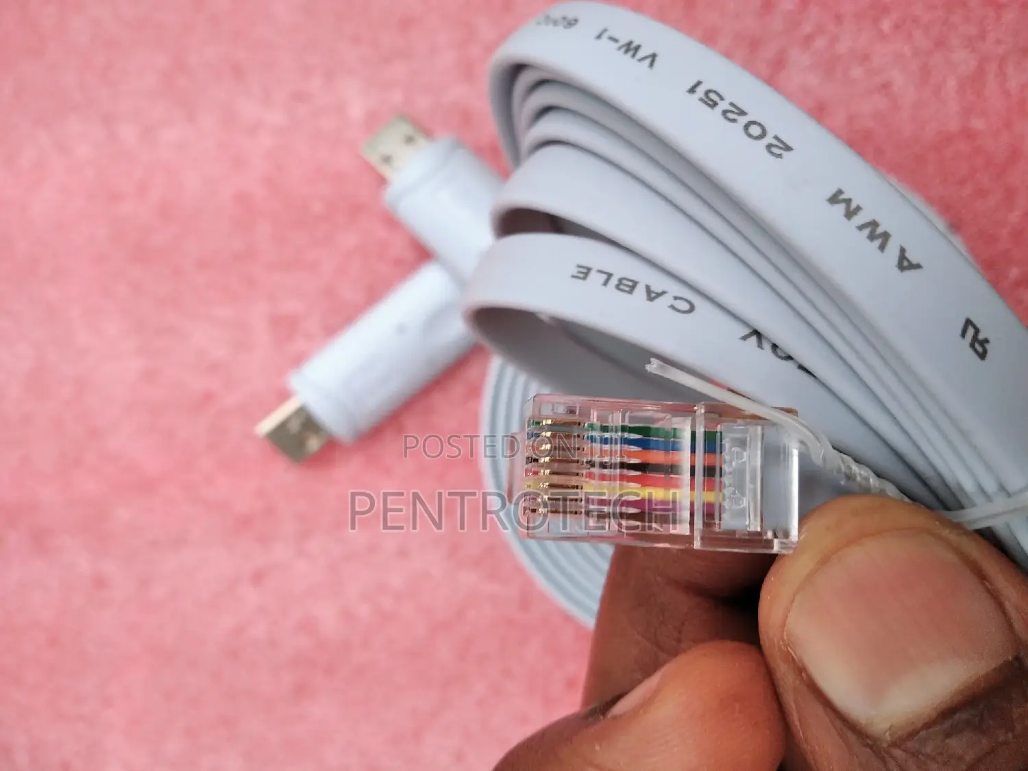 Usb to Rs232 Serial to Rj45 Cat5 Console Cable