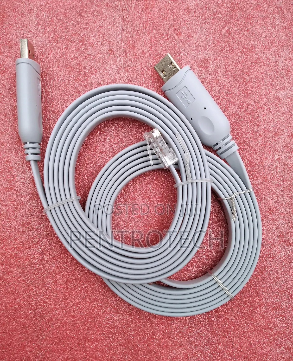 Usb to Rs232 Serial to Rj45 Cat5 Console Cable