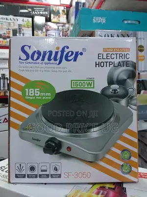 Sonifer Single Solid Electric Hotplate