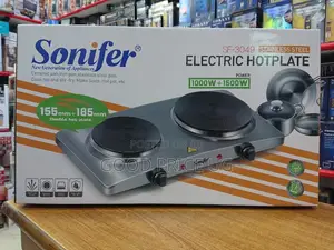 3049 Sonifer Double Solid Electric Hotplate.