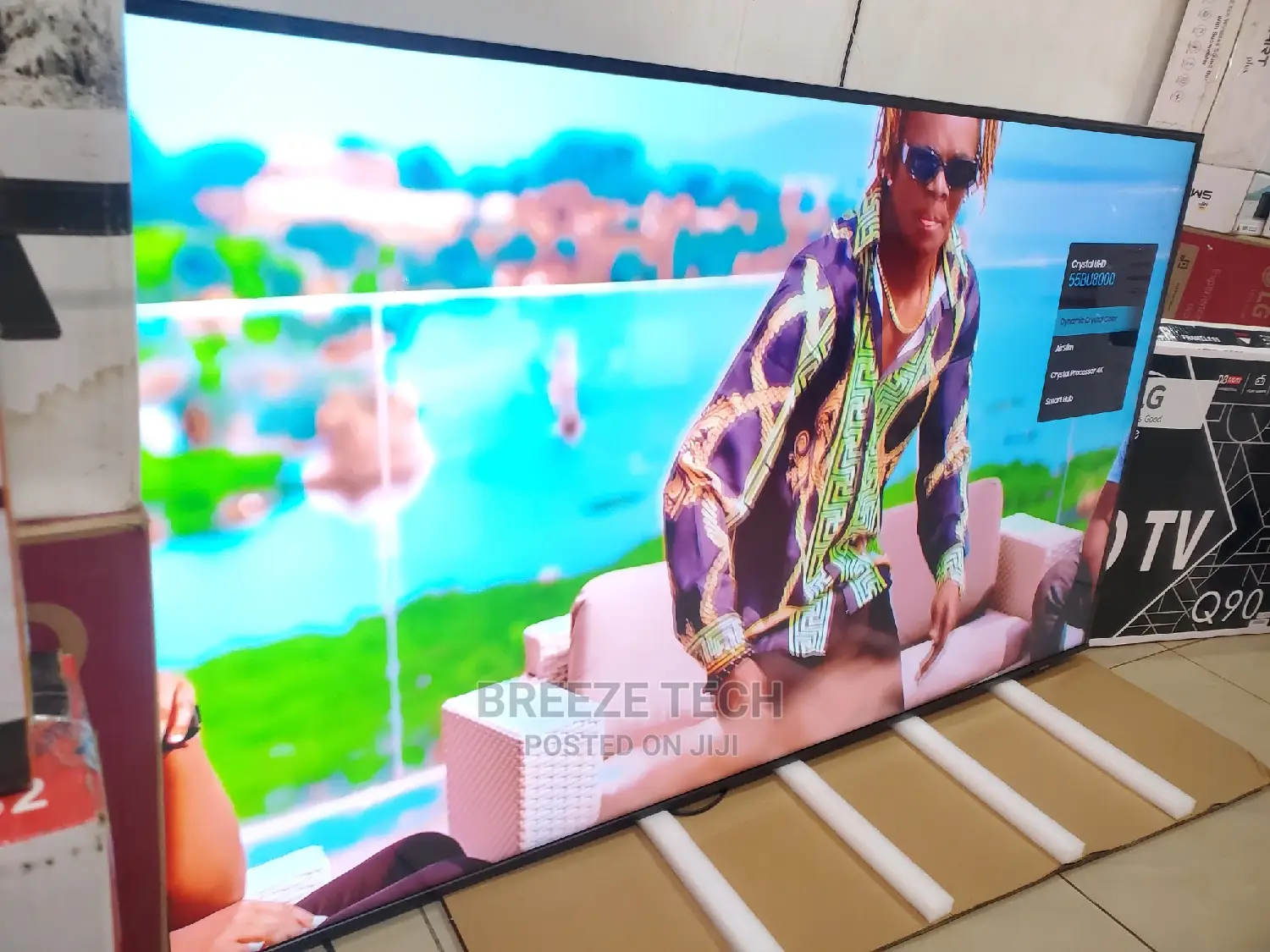 Boxed Samsung Bu8000 55" Inches