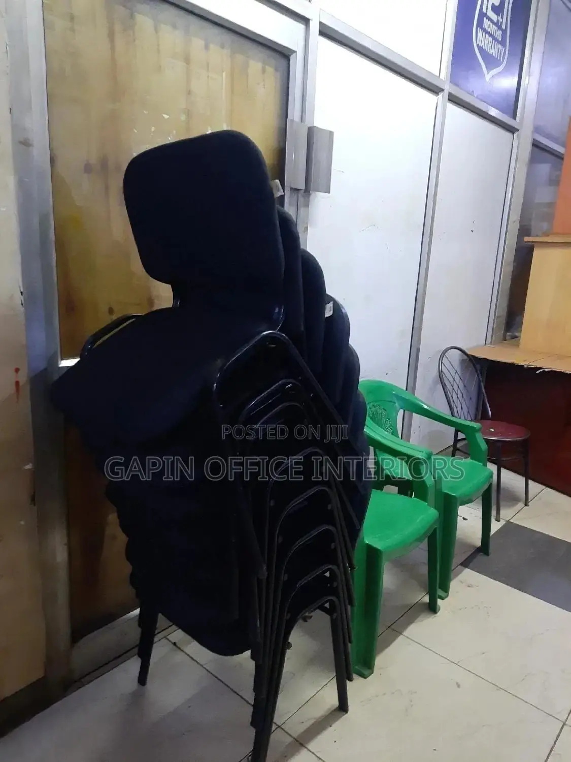 Fabric Waiting Chairs