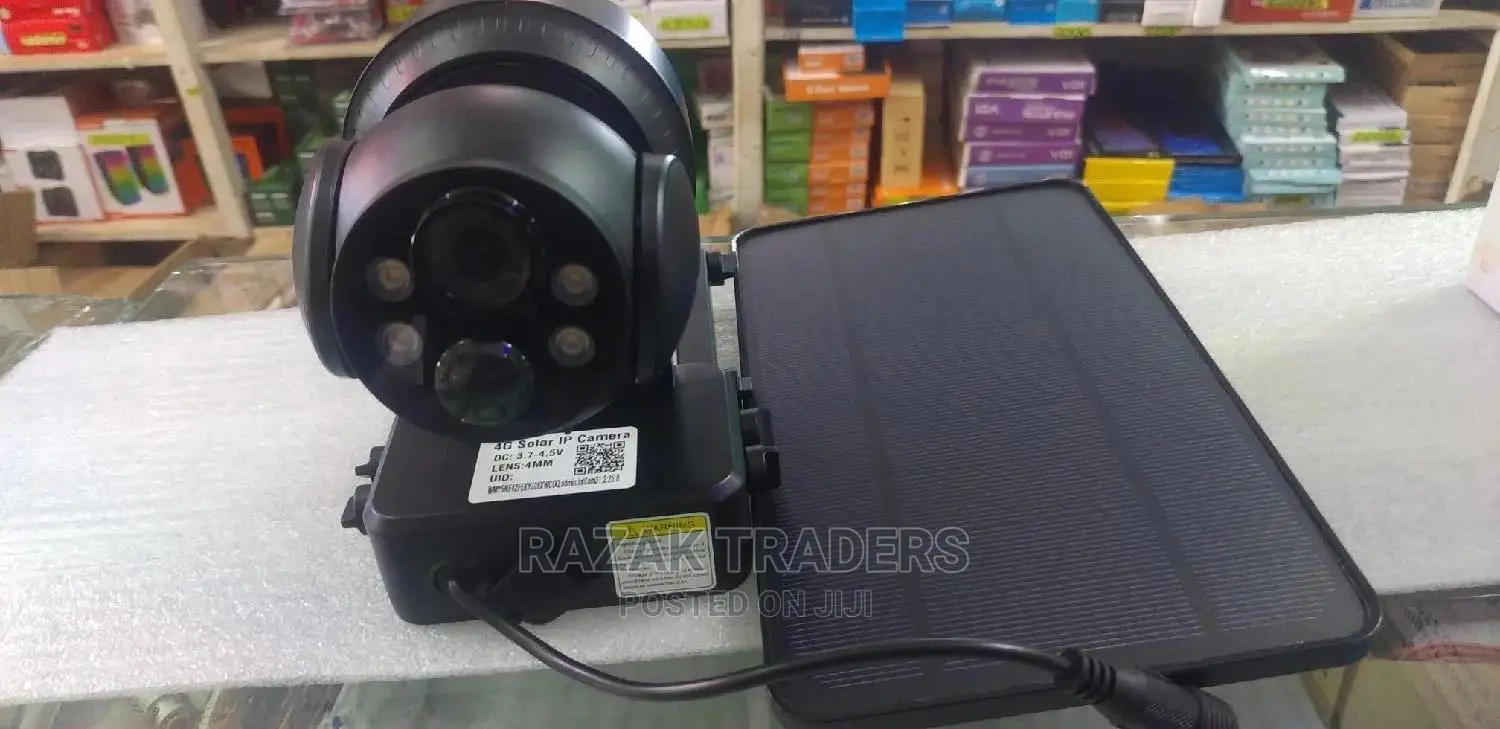 1080P Security Wireless Simcard Solar Wifi Speed IP Camera