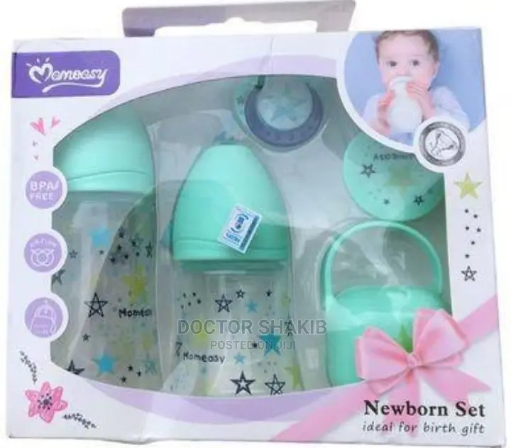 Momeasy New Born Feeding Bottle Set