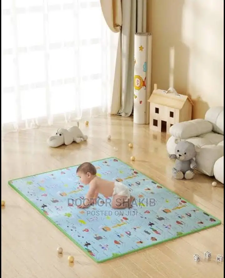 Baby Foldable Waterproof Play Mat 5*6