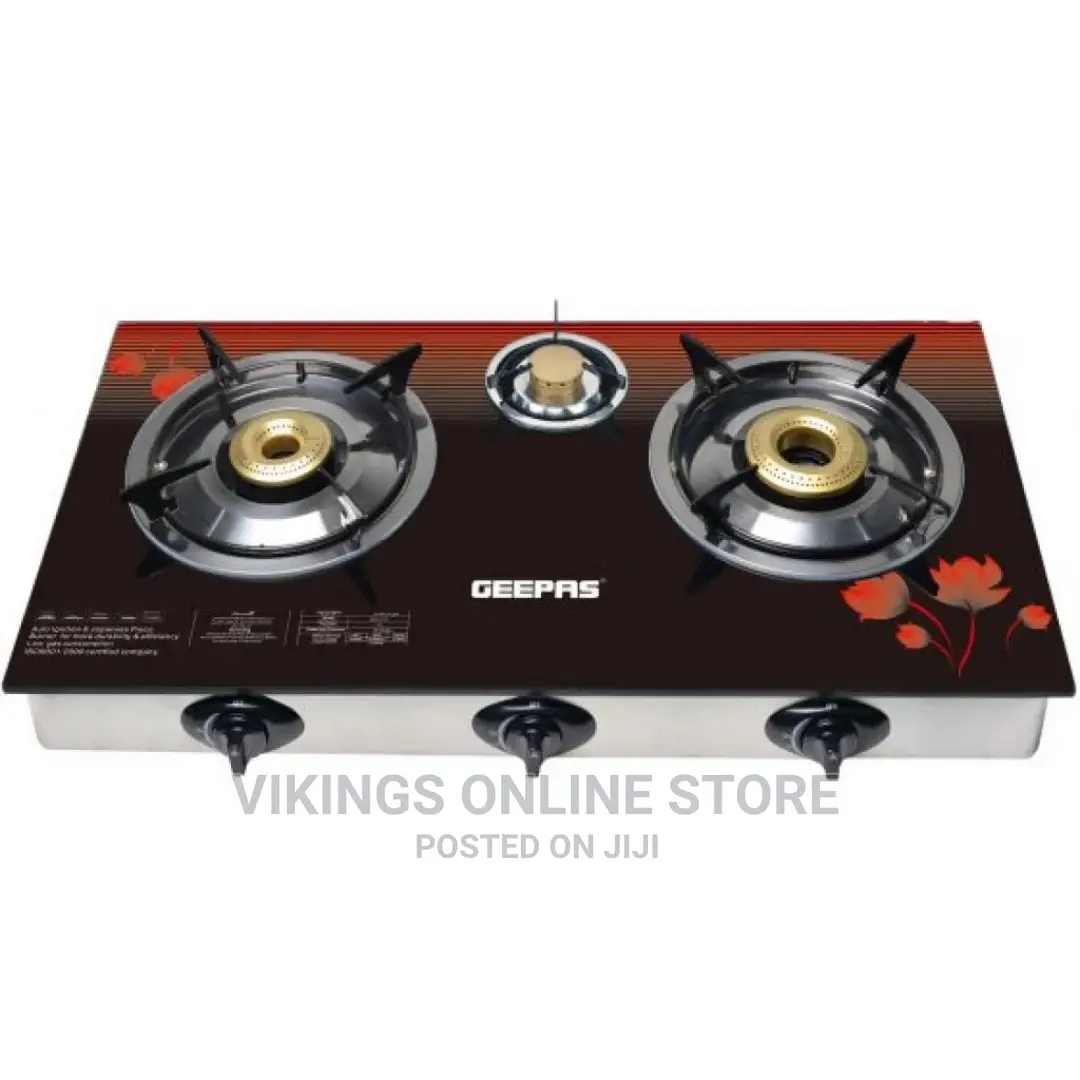 Geepas GGC31012 3-Burner Gas Cooker