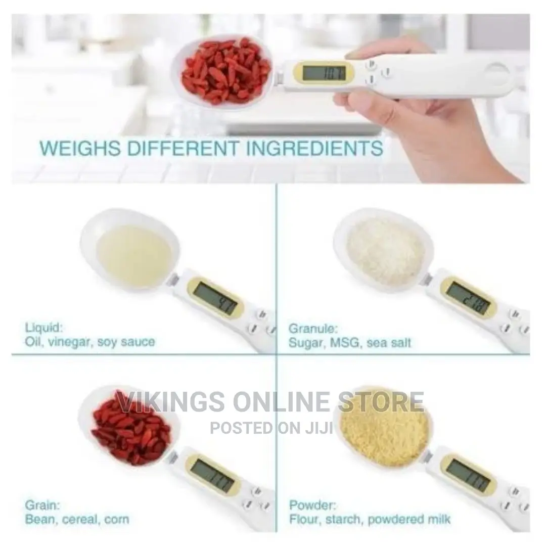 Electronic Measuring Spoon Digital Weighing Scale 1-500g