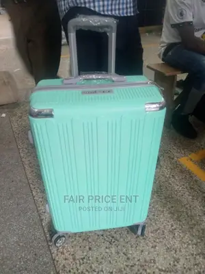 Classy Plastic Suitcase.Medium.( Green)