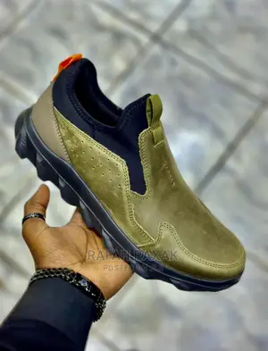 Original Men’S Classic Green Ecco Leather Shoes