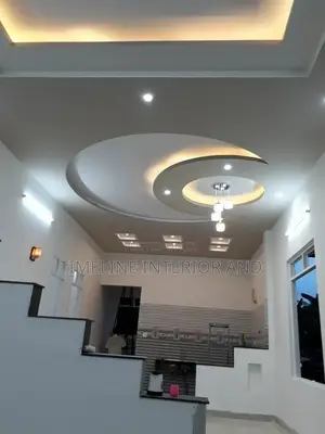 Perfectly Gypsum Ceiling and Wall Installed.