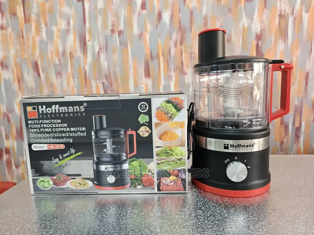 Stainhoffmans Electronics Food Processor Model Hm-2076