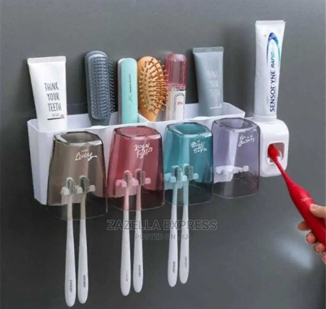 Wall Hanging Toothbrush Holder/Rack