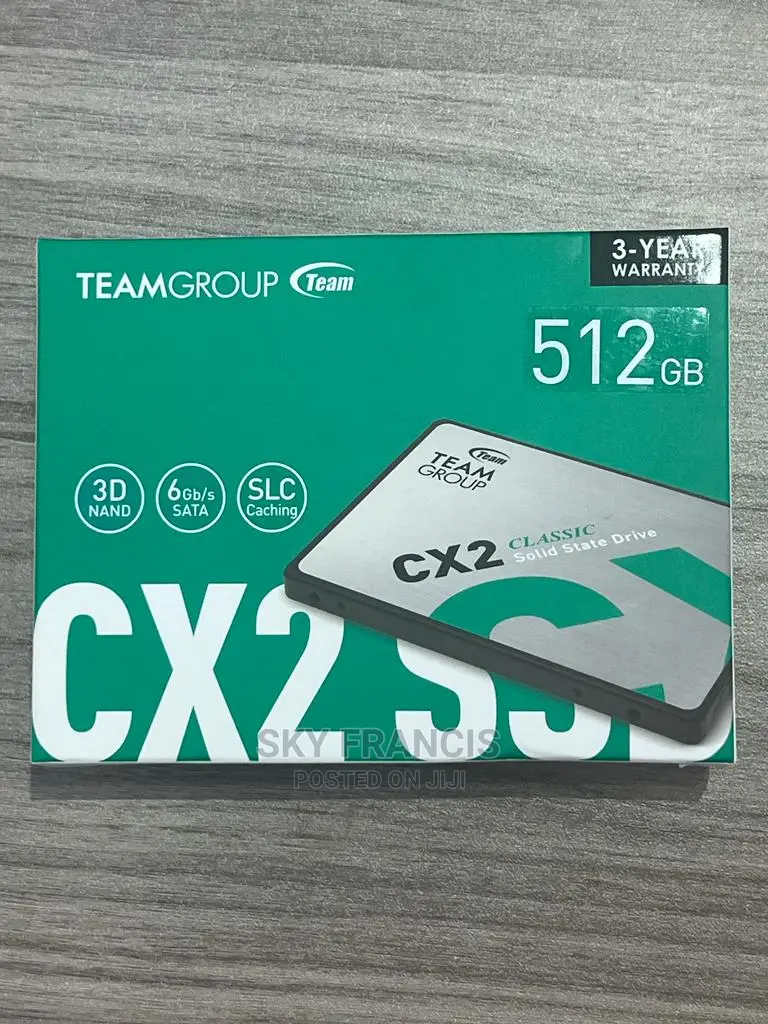 Team Ground Cx2 SSD 512gb