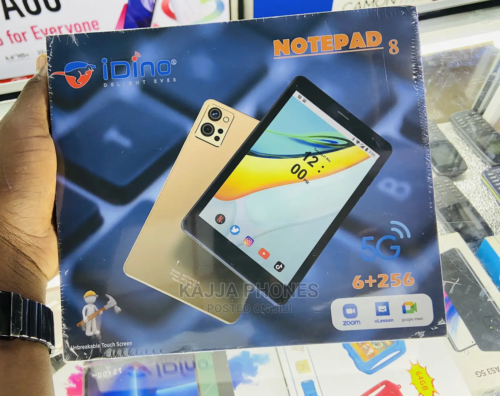 New Idino Note Pad 8 256 GB Black