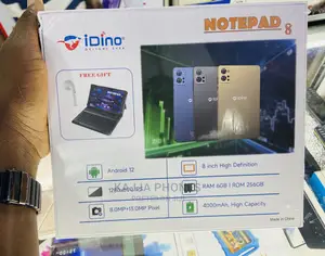 New Idino Note Pad 8 256 GB Black