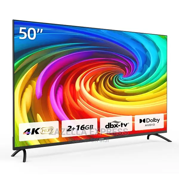 Chiq 50 Inch LED UHD Google Android 11 TV With Bluetooth